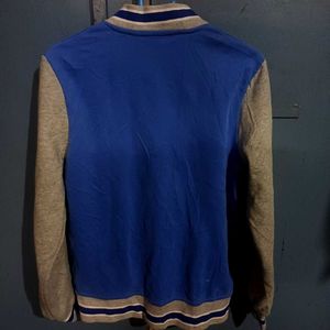 🔷️blue Varsity Jacket style