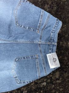 beaded embroidery y2k light denim jeans