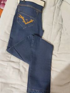 Formal Office Wear Blue Jeans For Boys