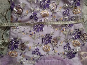 Lilac Embroidered Eid Dress Set