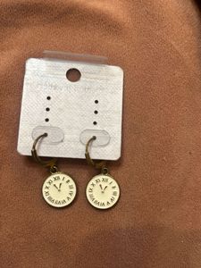 Unique Clock Face Earrings