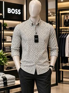 BOSS Patterned Button-Down Shirt