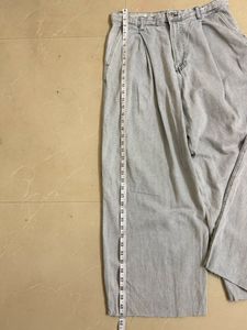 Wide Leg Light Wash Denim Pants
