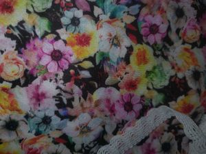 Cute Floral Print Baby Dress