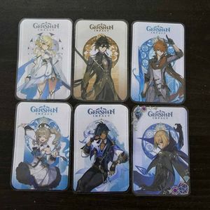 Genshin Impact Character Cards