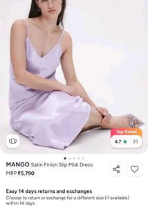 Mango premium collection Satin Blazer and dress