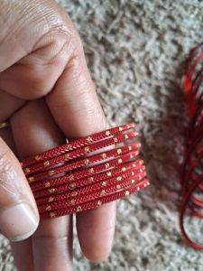 Elegant Gold Tone Bangles