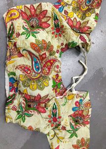 Embroidered Blouse - Traditional Indian Style