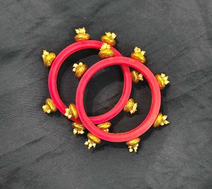 Pink Fancy Bangles - Set of 2 💝