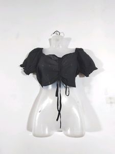 Black Crop Top (Women's)