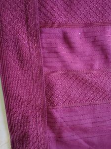 Maroon Striped Kurta