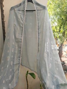 Elegant blue 💙 Kurta with Intricate Embroidery