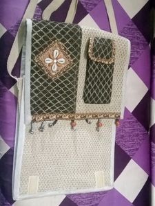 A Slingbag Made Up Of Jute