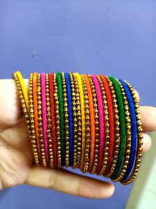 Rajasthani Multicolour Matte Bangles