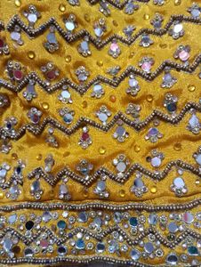 Mustard Yellow Lehenga Choli Set