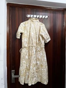 Paisley Print Shirt Dress
