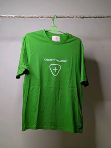 GERTRUDE Bright Green Graphic T-Shirt
