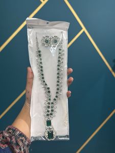 New  Green Jewelry Set