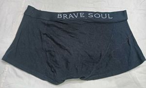 Brave Soul Men's Black Boxer Briefs 🧡