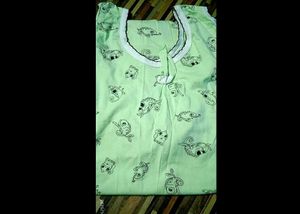 Cute Chameleon Print Sleepsuit