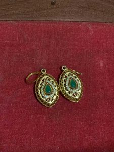 Emerald Drop Earrings