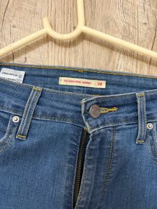 High rise skinny jeans
