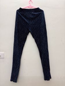 Cozy Blue &amp; White Pinstripe Pajama Set