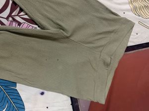 Ribbed Flare Pants