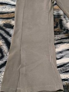 Flare Olive Women's Trousers