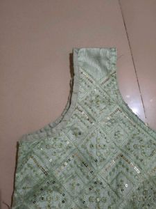 Sparkling Sequin Ethnic Gown