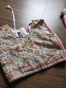 Embroidered Silk Blouse