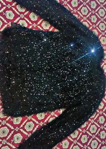 Sparkling Black Knit Sweater