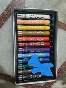 DOMS Oil Pastels - 12 Assorted Shades