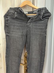 Classic Grey Denim Jeans