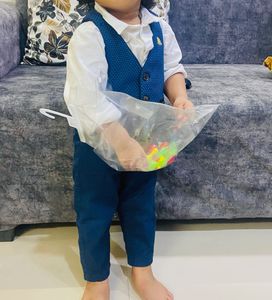 Boy's Festive Waistcoat. only sleeveless waistcoat