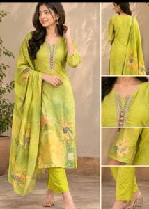 5 Elegant Teal Embroidered Kurta Sets