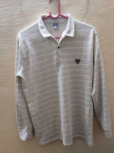 Vintage Striped Polo Shirt