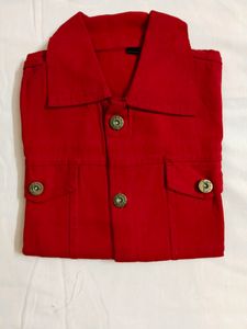 Crop Denim Jacket
