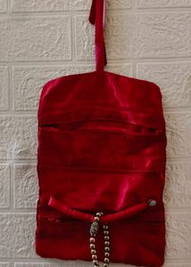 Red Velvet Jewelry Organizer