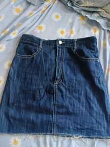 Classic Denim Mini Skirt