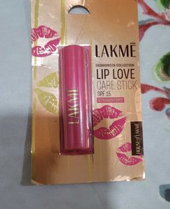 Lakme Lip Love Care Stick SPF 15 Strawberry