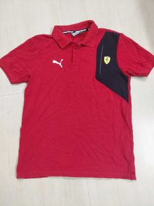 ORIGINAL Puma Scuderia Ferrari F1 Red Polo Shirt