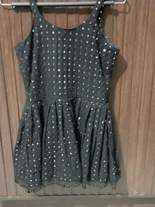 Sparkly Black indow western suit