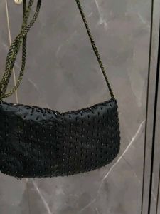 Elegant Beaded Clutch Bag