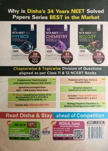 NTA NEET UG Chemistry Solved Papers