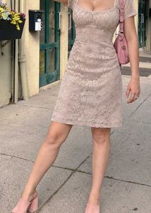 The Rose Elegance Lace Dress 🌸
