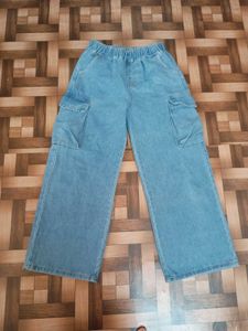 ✨ Trendy Wide-Leg Cargo Jeans ✨