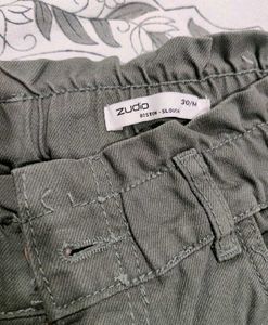 Zudio Olive Greeen Pants