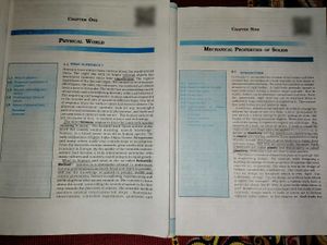 Physics Textbooks for Class XI (Parts I &amp; II)