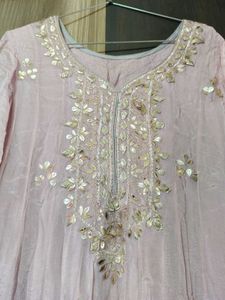 Elegant And Beautiful Lavender Anarkali